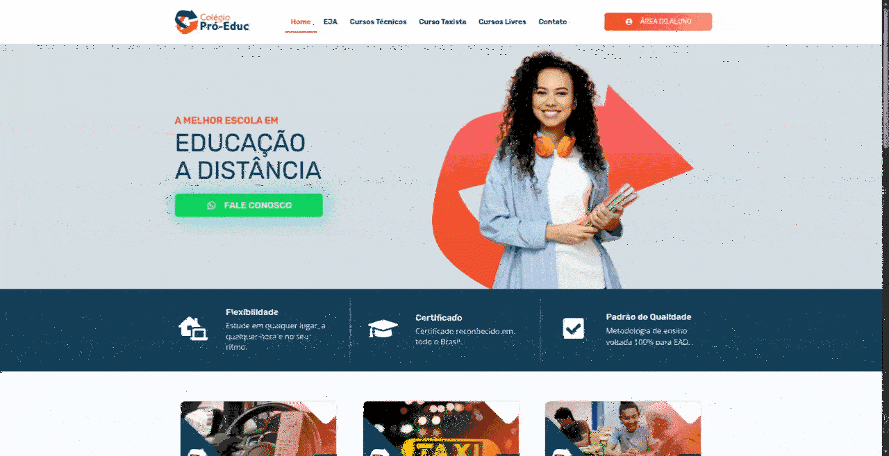 Sistema do Colégio Pró-Educ